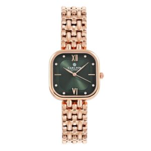 Carlton London Green Dial Watch for Women