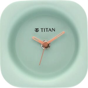 Titan Analog Sea Green Clock